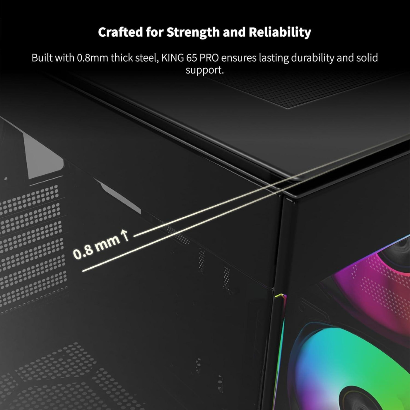 Корпус MONTECH KING 65 PRO Black (KING 65 PRO (B)) Без БП