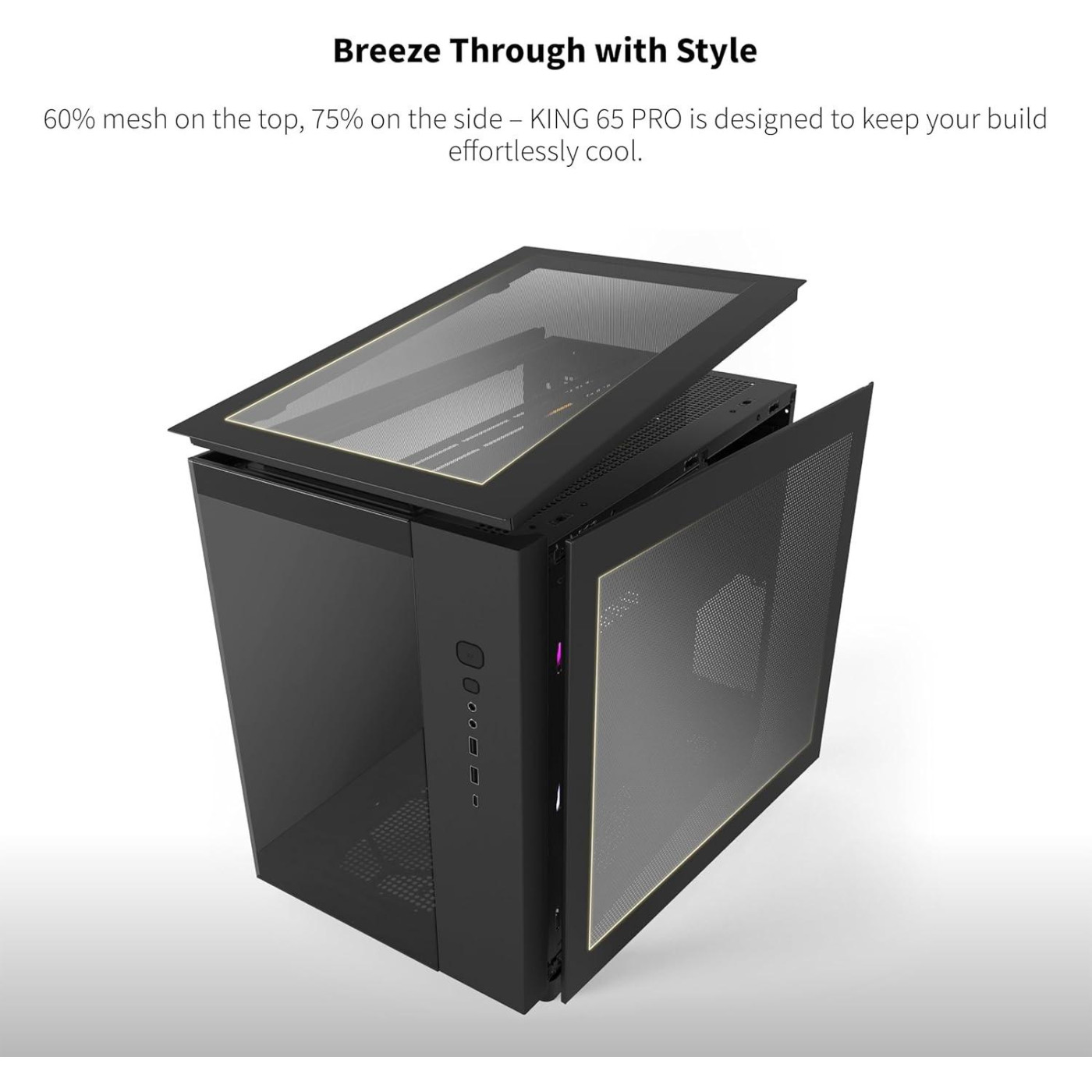 Корпус MONTECH KING 65 PRO Black (KING 65 PRO (B)) Без БП