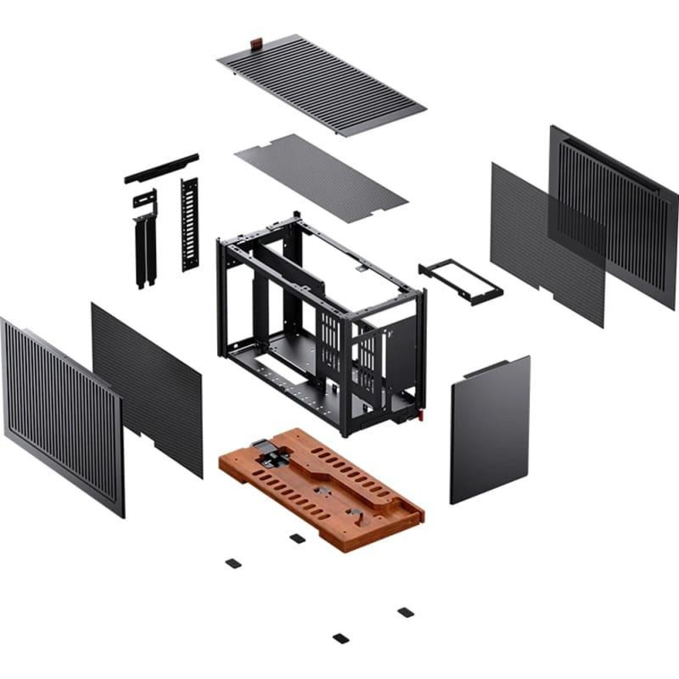 Корпус Jonsbo T9 Black (T9 BLACK_) Без БП