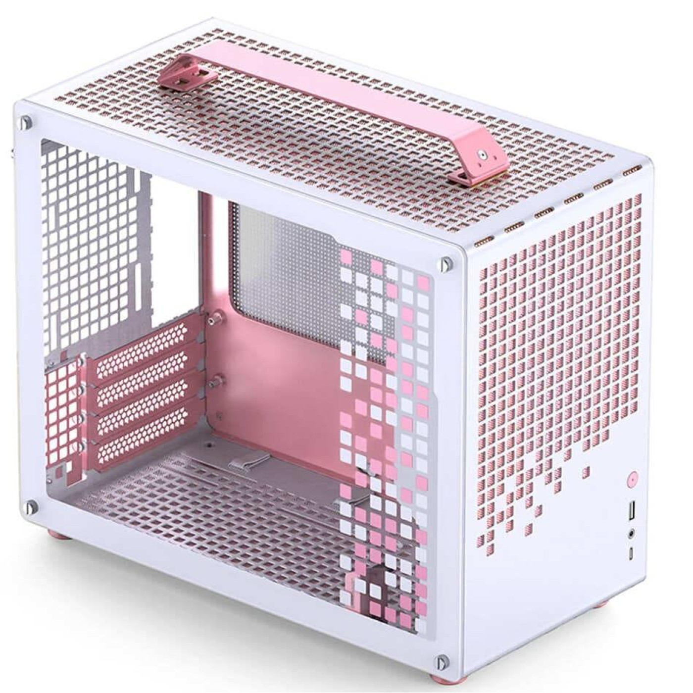 Корпус Jonsbo Z20 White-Pink (Z20 White-Pink) Без БП