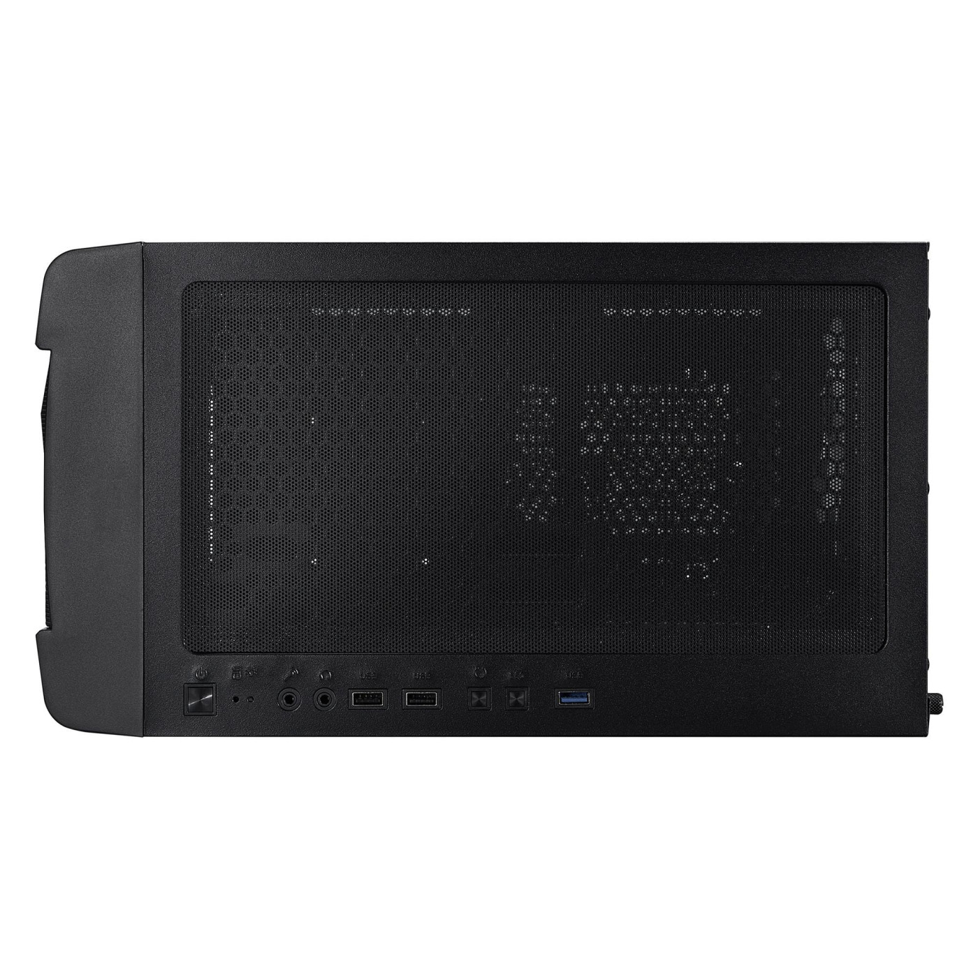 Корпус 1stPlayer D4-M-BK-2F1P-1F1 Black (D4-M-BK-2F1P-1F1)