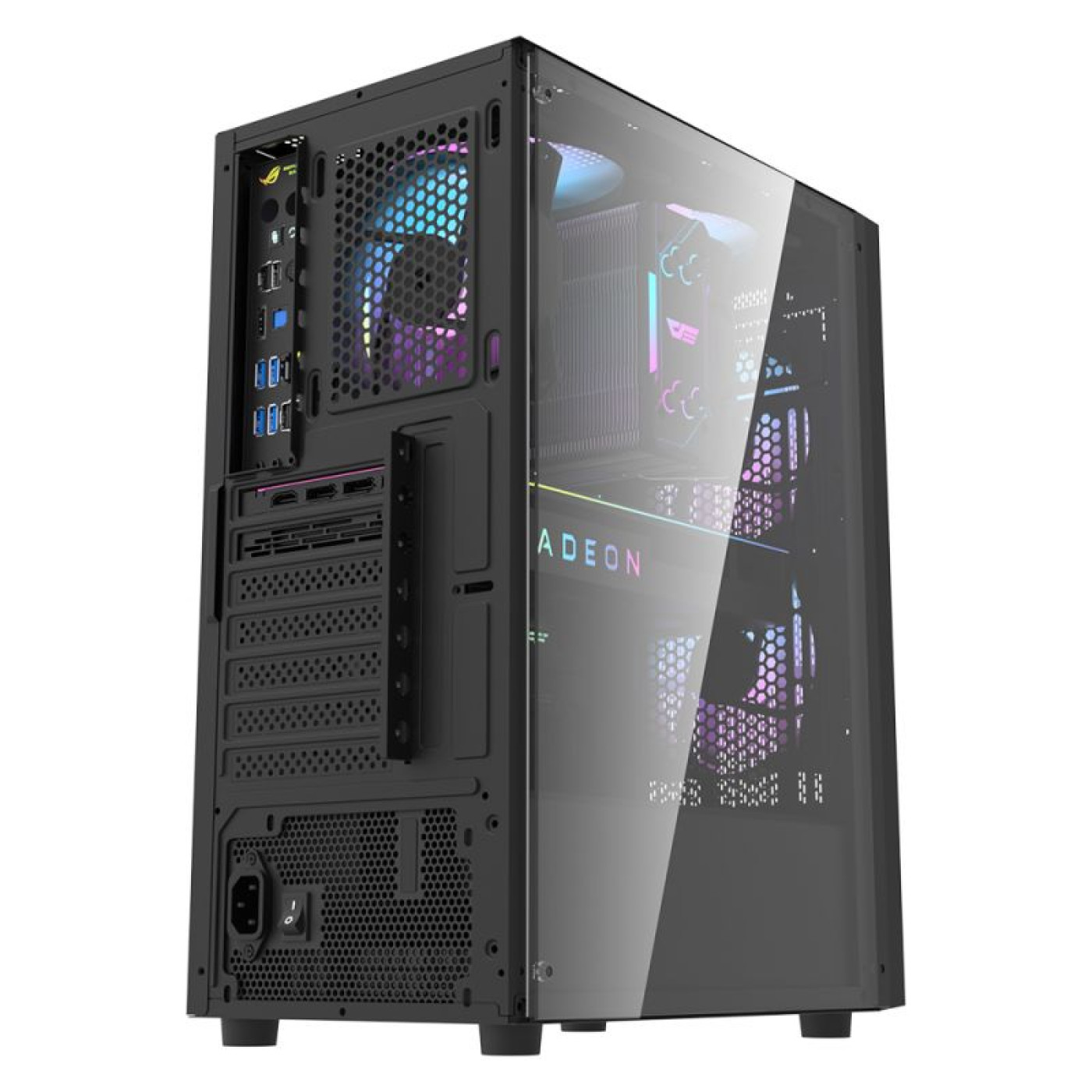 Корпус Darkflash A290 BLACK ATX (A290 BLACK) Без БП