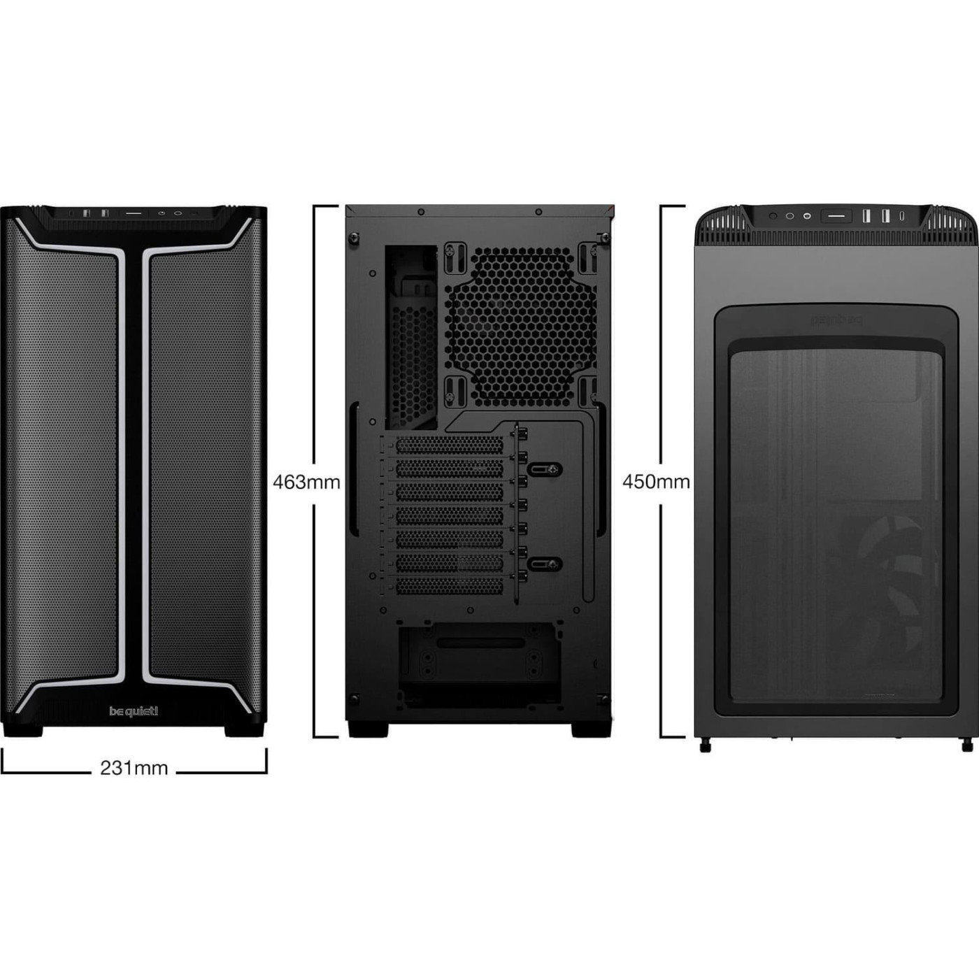 Корпус Be quiet! PURE BASE 501 DX Black (BGW76)