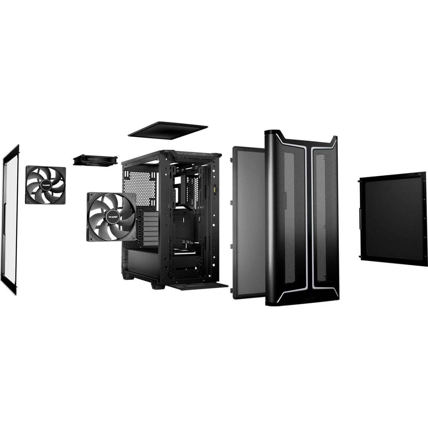 Корпус Be quiet! PURE BASE 501 DX Black (BGW76)