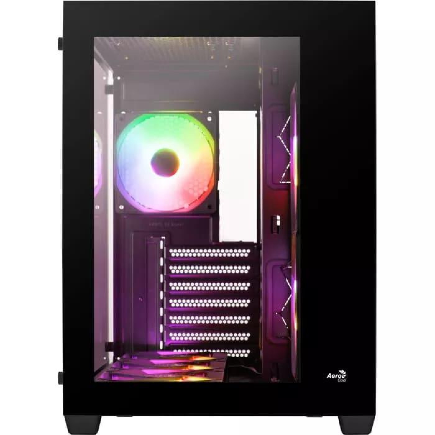 Корпус Aerocool Dryft-G-BK-v2 Black (ACCM-ES01163.11) Без БП