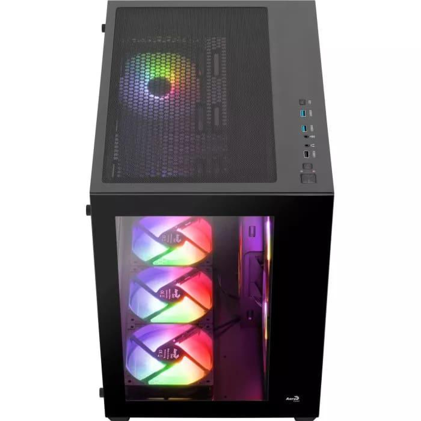 Корпус Aerocool Dryft-G-BK-v2 Black (ACCM-ES01163.11) Без БП