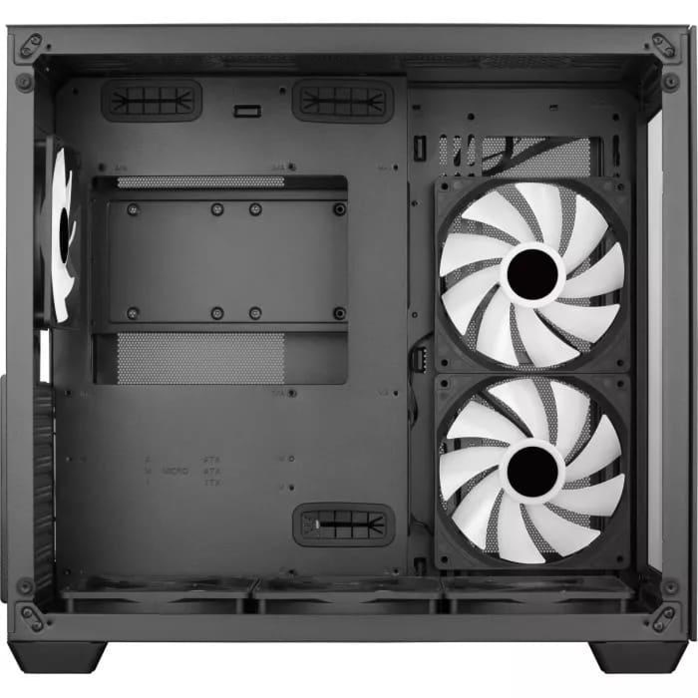 Корпус Aerocool Dryft-G-BK-v2 Black (ACCM-ES01163.11) Без БП