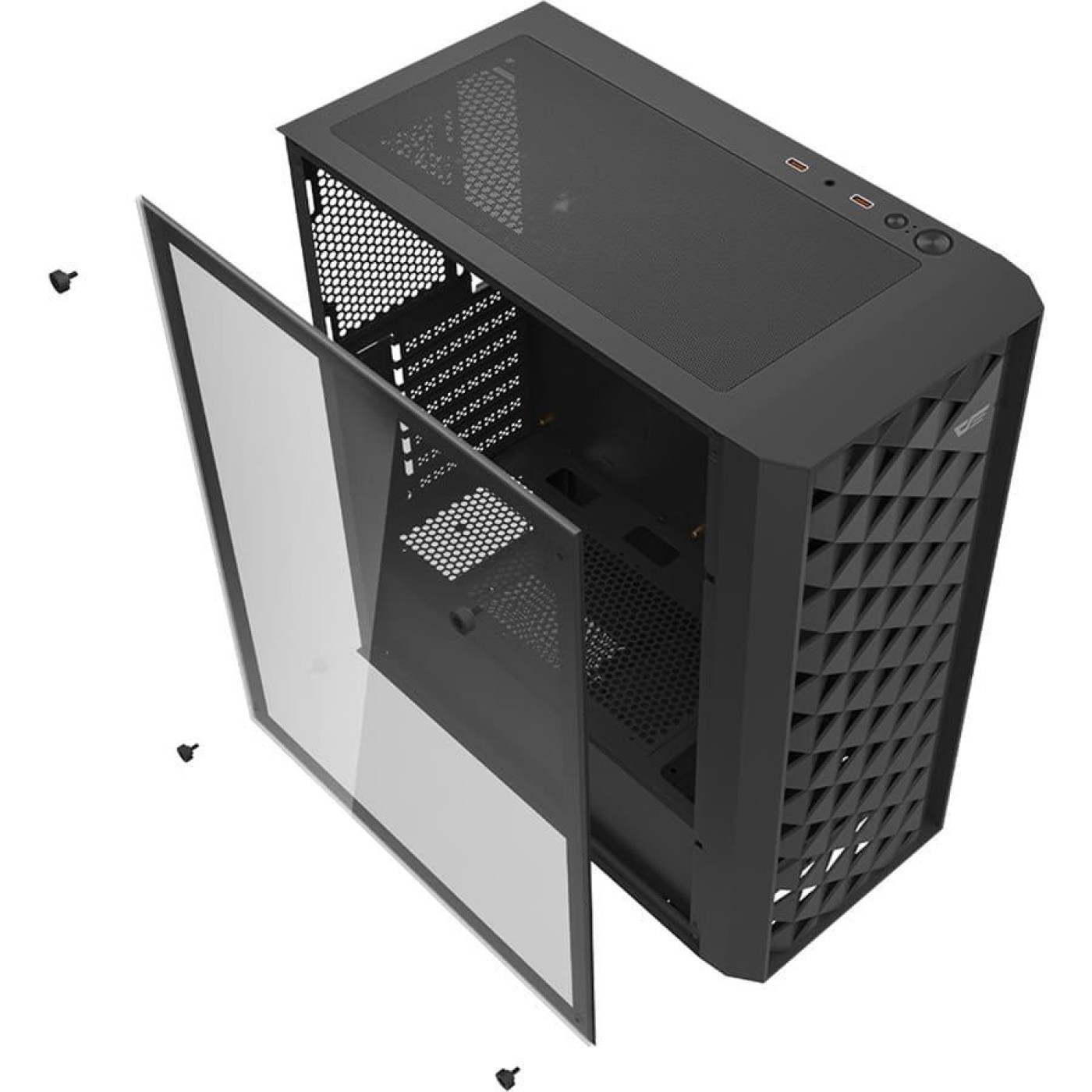 Корпус Darkflash DK351 BLACK ATX 4x120 ARGB Fans (DK351 BLACK)