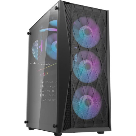 Корпус Darkflash DK352 BLACK ATX 4x120 ARGB Fans (DK352 BLACK)