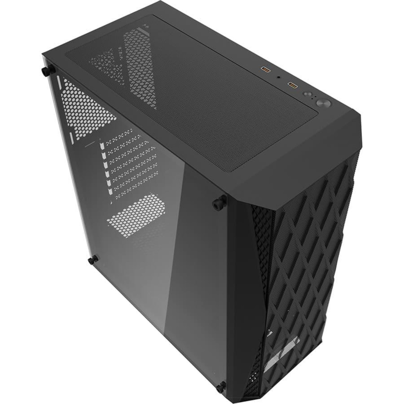 Корпус Darkflash DK352 BLACK ATX 4x120 ARGB Fans (DK352 BLACK)