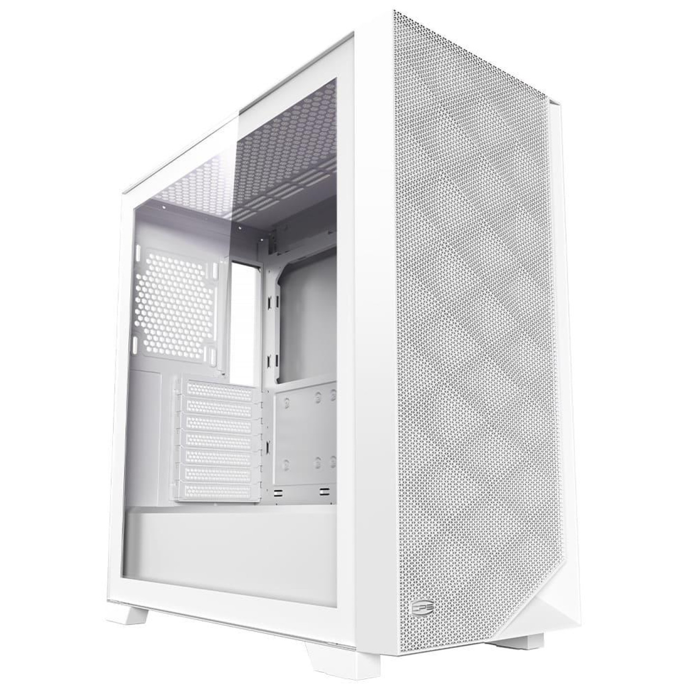 Корпус PcCooler C3D510 ARGB Tempered Glass White (C3D510 WH ARGB) Без БП