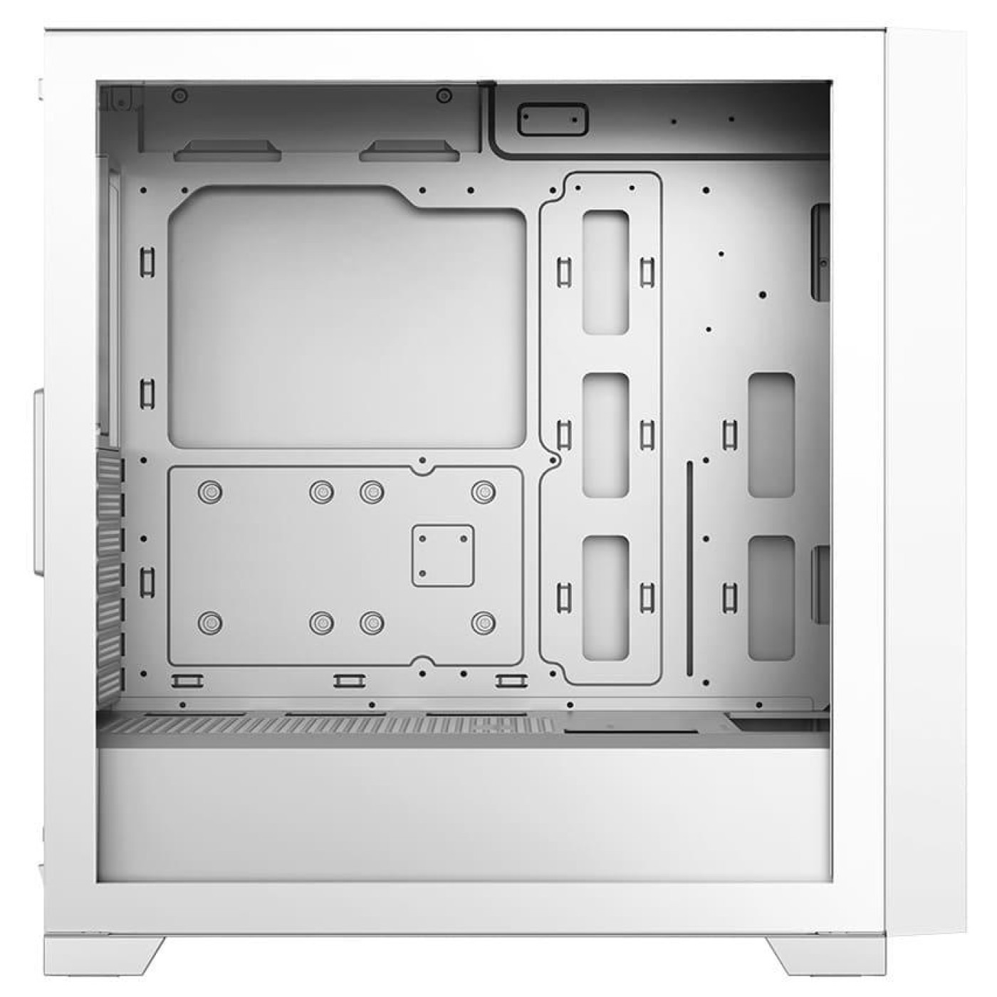 Корпус PcCooler C3D510 ARGB Tempered Glass White (C3D510 WH ARGB) Без БП