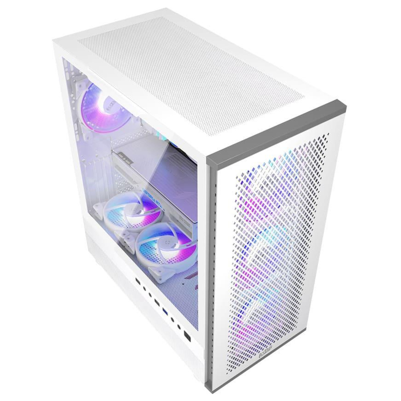 Корпус PcCooler PсCOOLER CPS MASTER ME200W MESH білий (MASTER ME200W MESH) Без БП