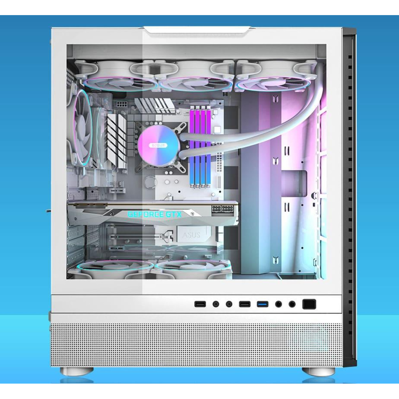 Корпус PcCooler PсCOOLER CPS MASTER ME200W MESH білий (MASTER ME200W MESH) Без БП