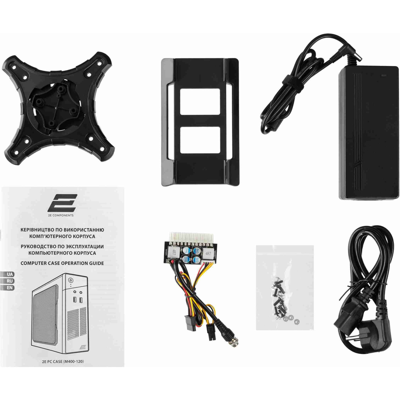 Корпус 2E M400 120W Black (2E-M400-120)