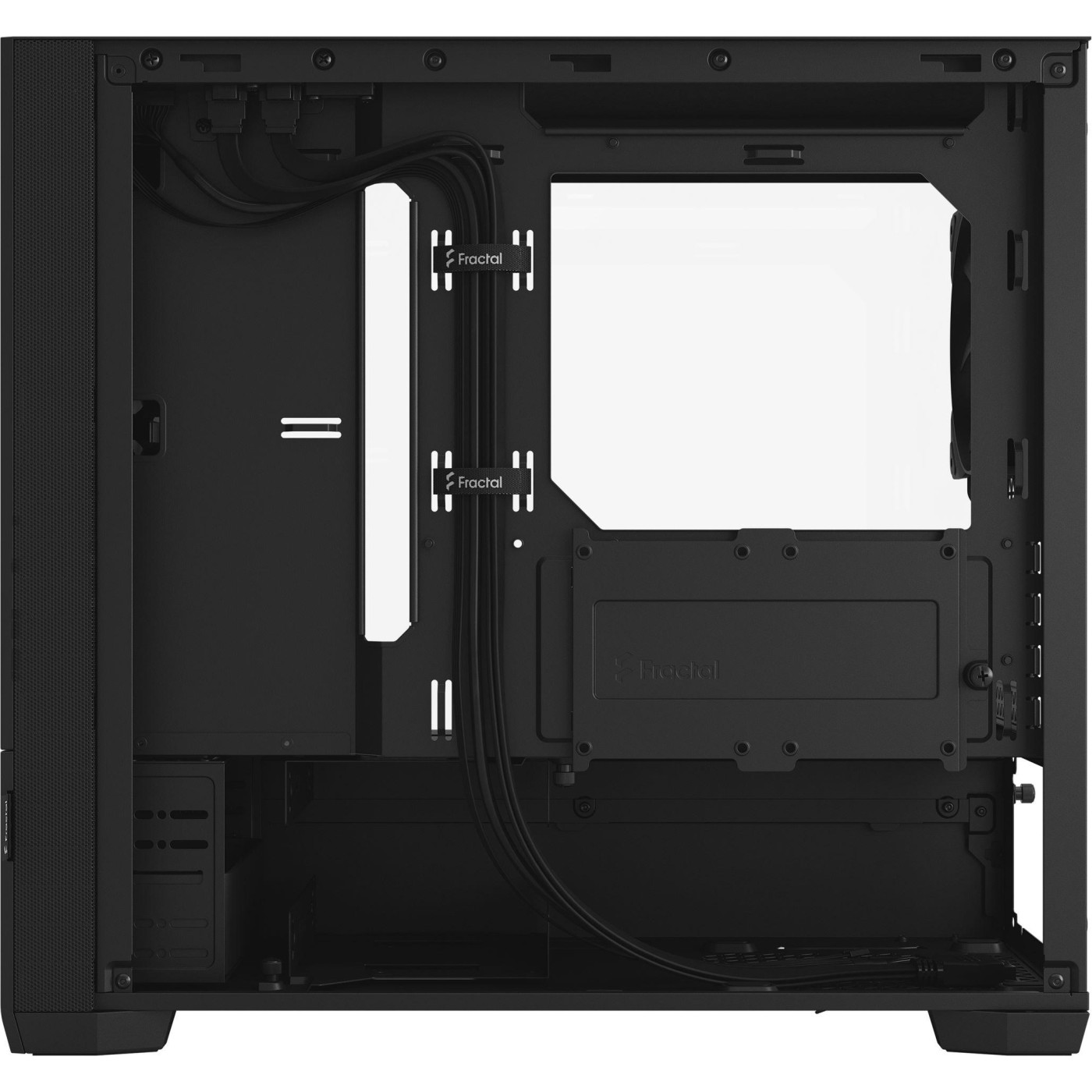Корпус Fractal Design Pop Mini Silent Black TG Clear (FD-C-POS1M-02) Без БП