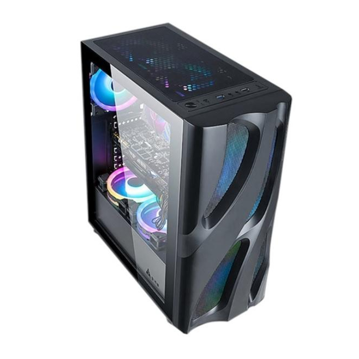 Корпус Golden Field Black без БП Phantom 5 (1094B) Без БЖ