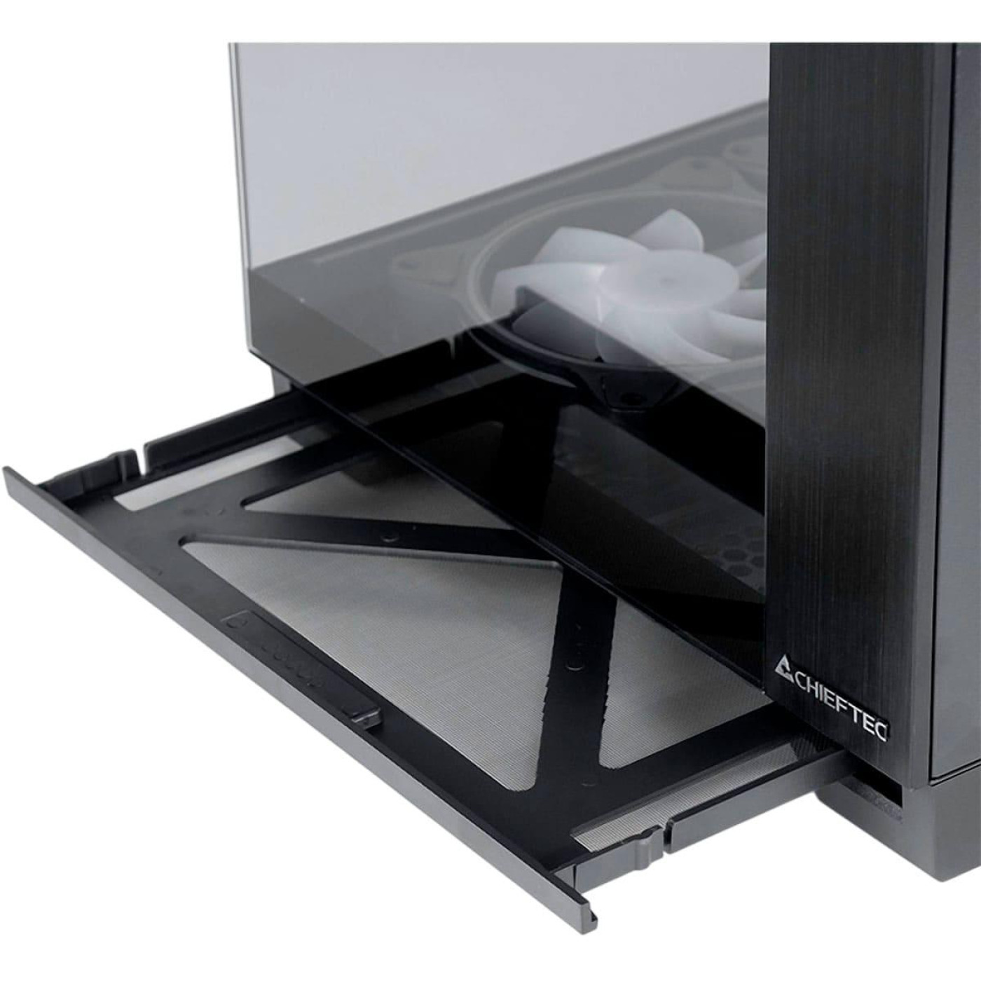 Корпус Chieftec VISIO (GM-30B-TG-OP) Без БП