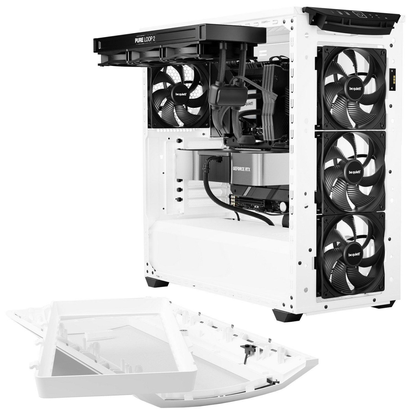 Корпус Be quiet! SHADOW BASE 800 DX White (BGW62) Без БП