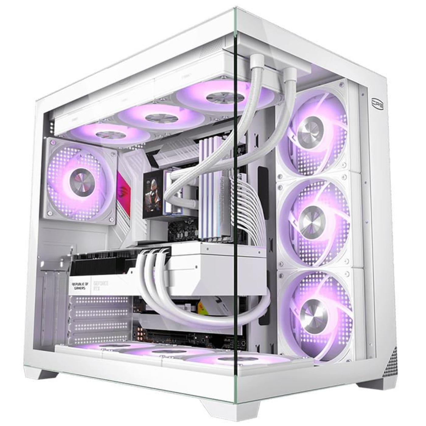 Корпус PcCooler CPS C3 T700 WH (C3-T700WHD001-GL)