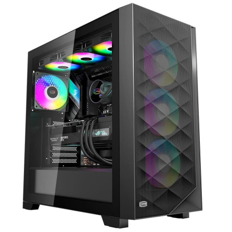 Корпус PcCooler PсCOOLER CPS чорний (C3D510 BK ARGB)