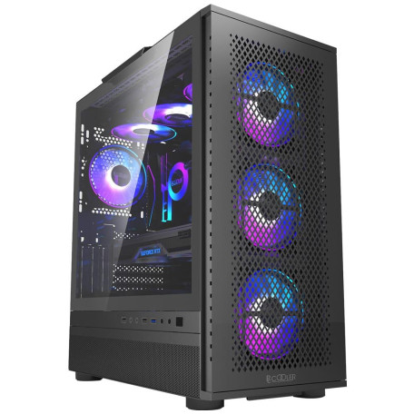 Корпус PcCooler PсCOOLER CPS MASTER ME200 MESH чорний (MASTER ME200 MESH)