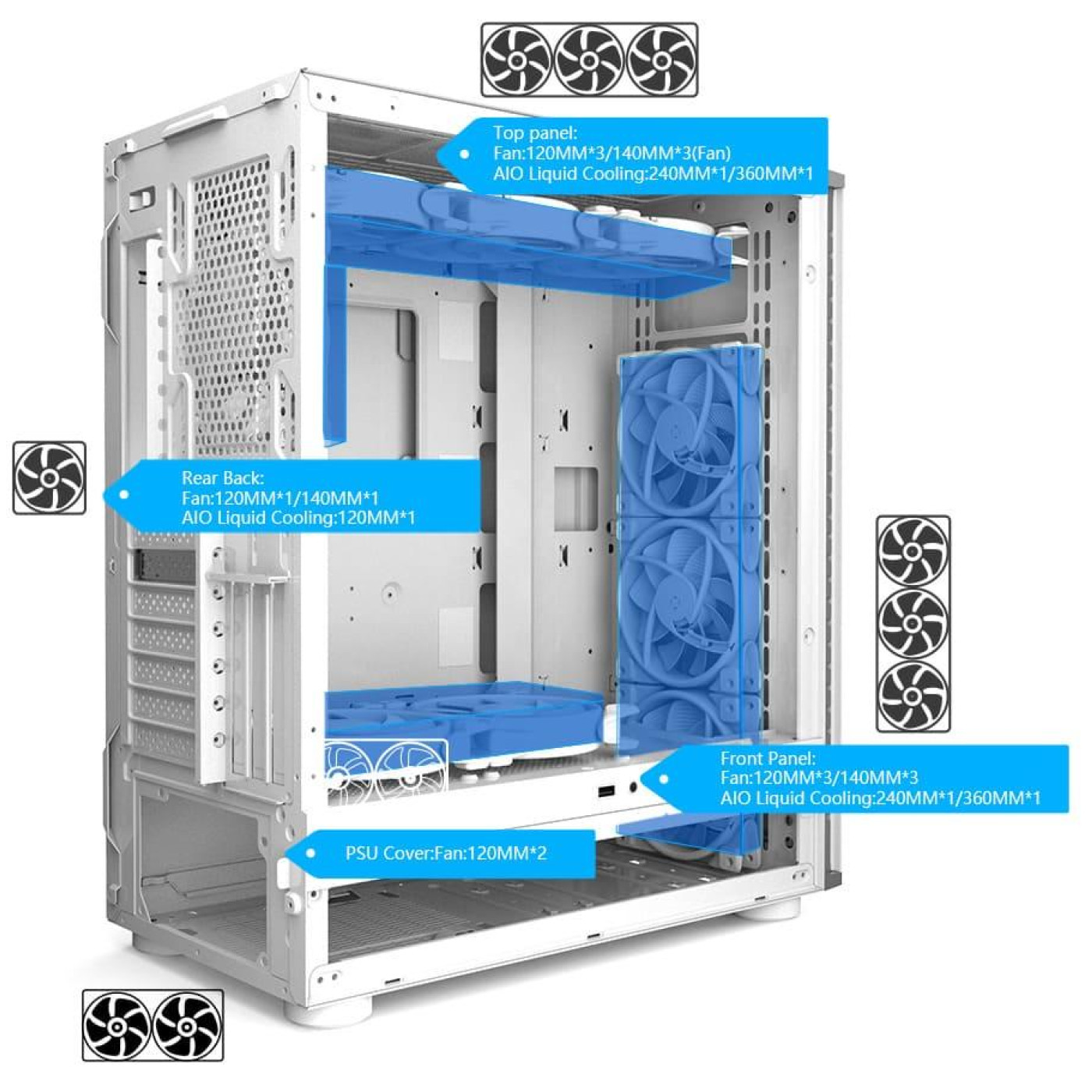 Корпус PcCooler PсCOOLER CPS MASTER ME200 MESH чорний (MASTER ME200 MESH)