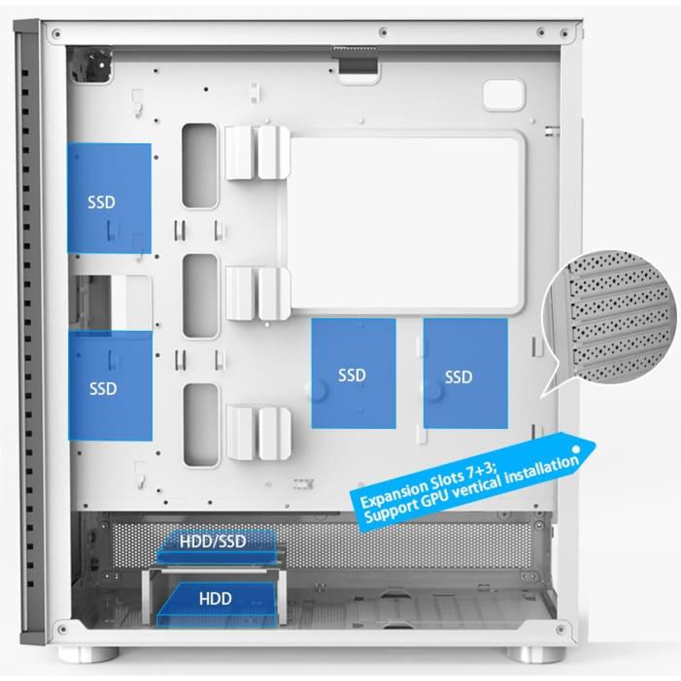 Корпус PcCooler PсCOOLER CPS MASTER ME200 MESH чорний (MASTER ME200 MESH)