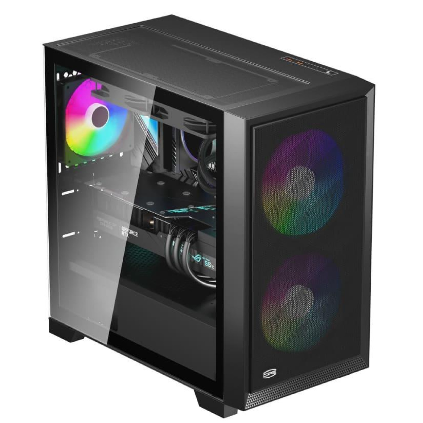 Корпус PcCooler PсCOOLER CPS (C3D310 BK ARGB) Без БП