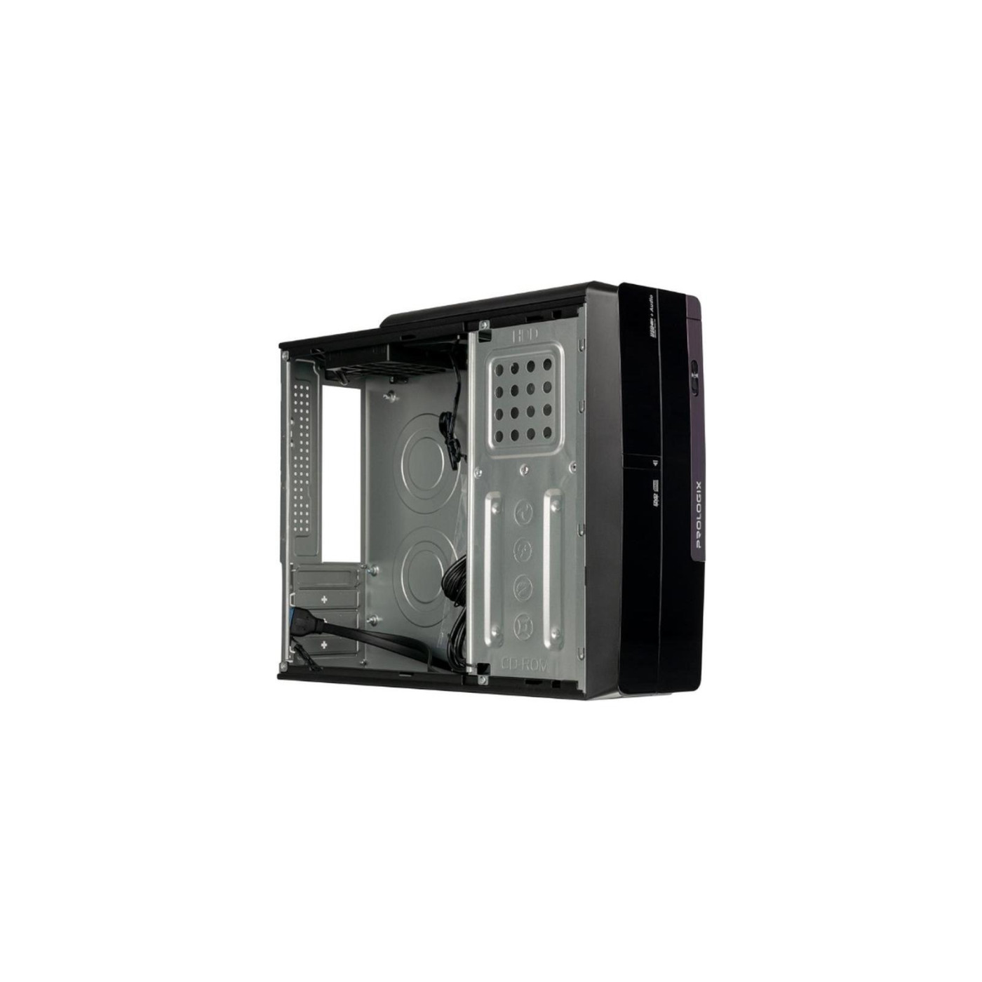 Корпус ProLogix E106 Slim Black Door 400W (E106 Slim 400W) 400 Вт