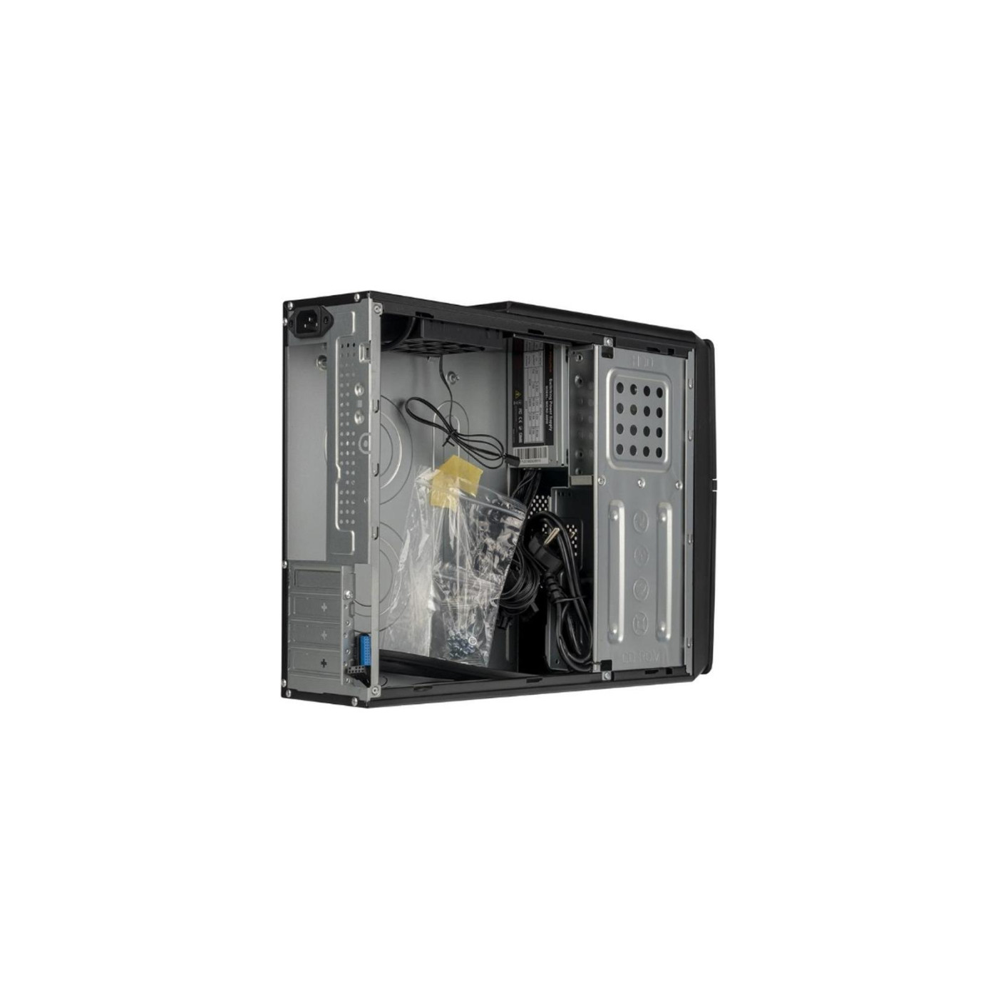 Корпус ProLogix E106 Slim Black Door 400W (E106 Slim 400W) 400 Вт