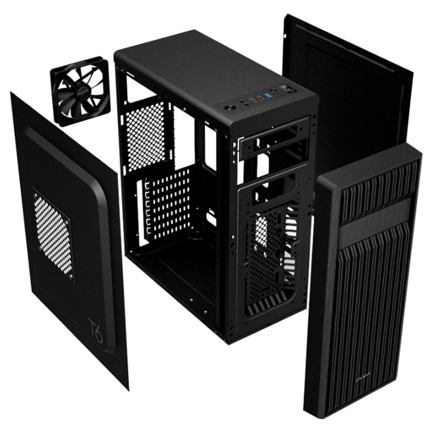 Корпус Zalman T6 (T6) Без БП