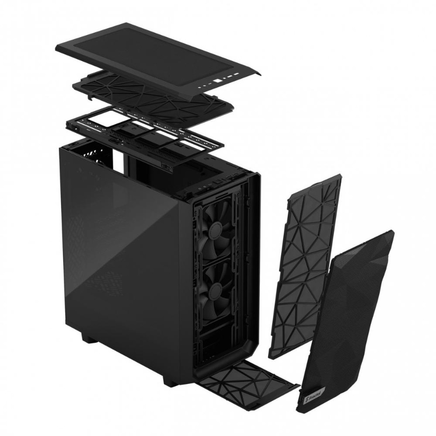 Корпус Fractal Design Meshify 2 Compact Dark TG (FD-C-MES2C-02)