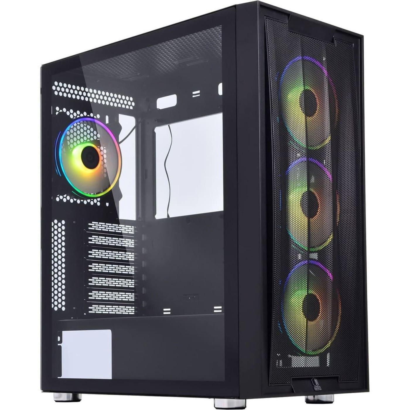 Корпус QUBE GALAXY Black (GALAXY_FCNU3) Без БП