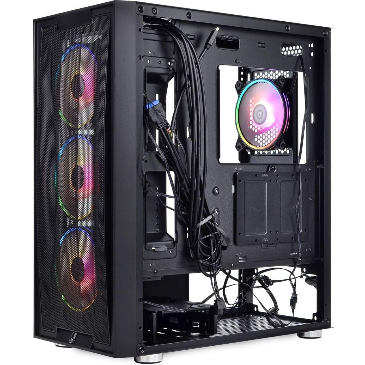 Корпус QUBE GALAXY Black (GALAXY_FCNU3) Без БП