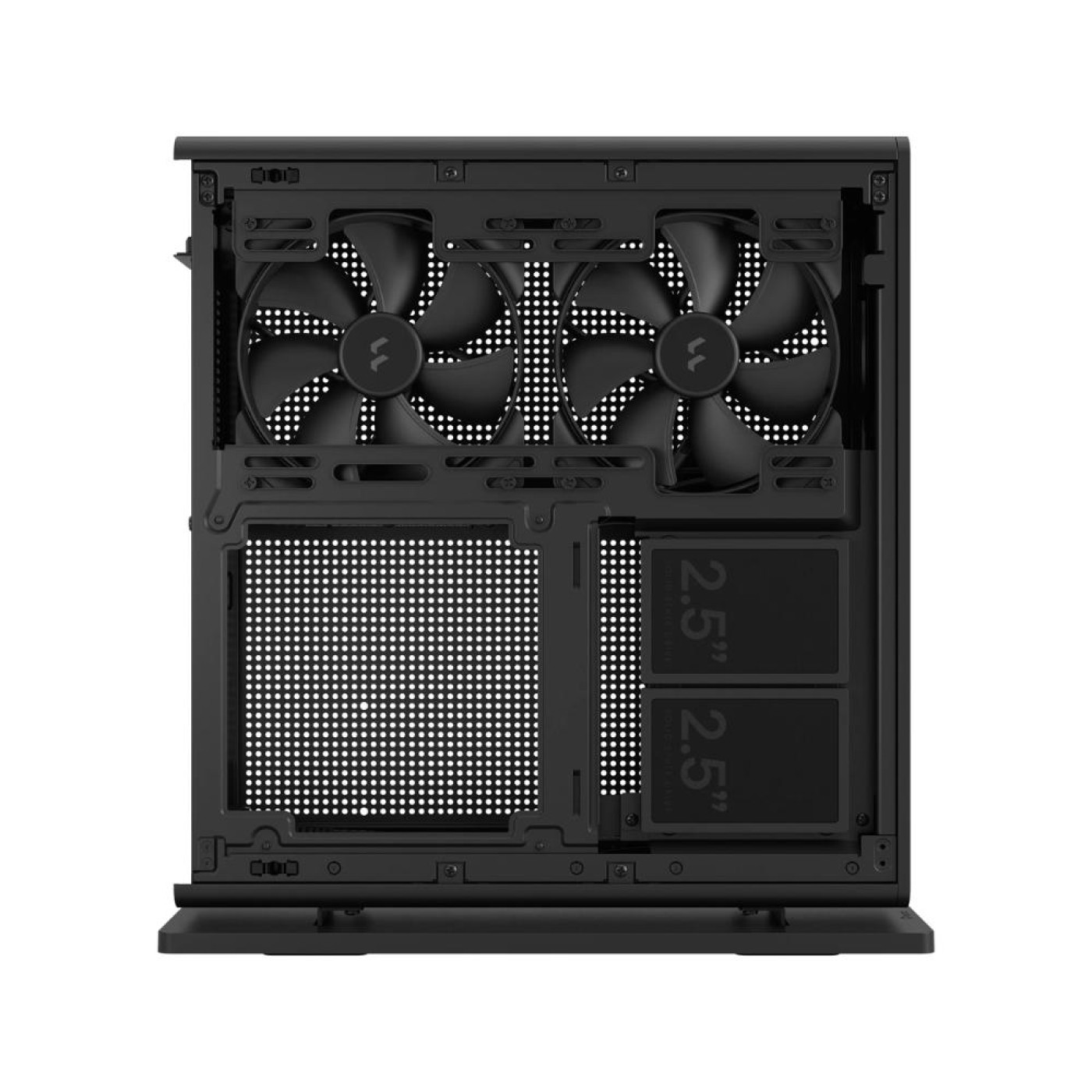 Корпус Fractal Design Ridge Black mITX PCIe 4.0 (FD-C-RID1N-11) Без БП
