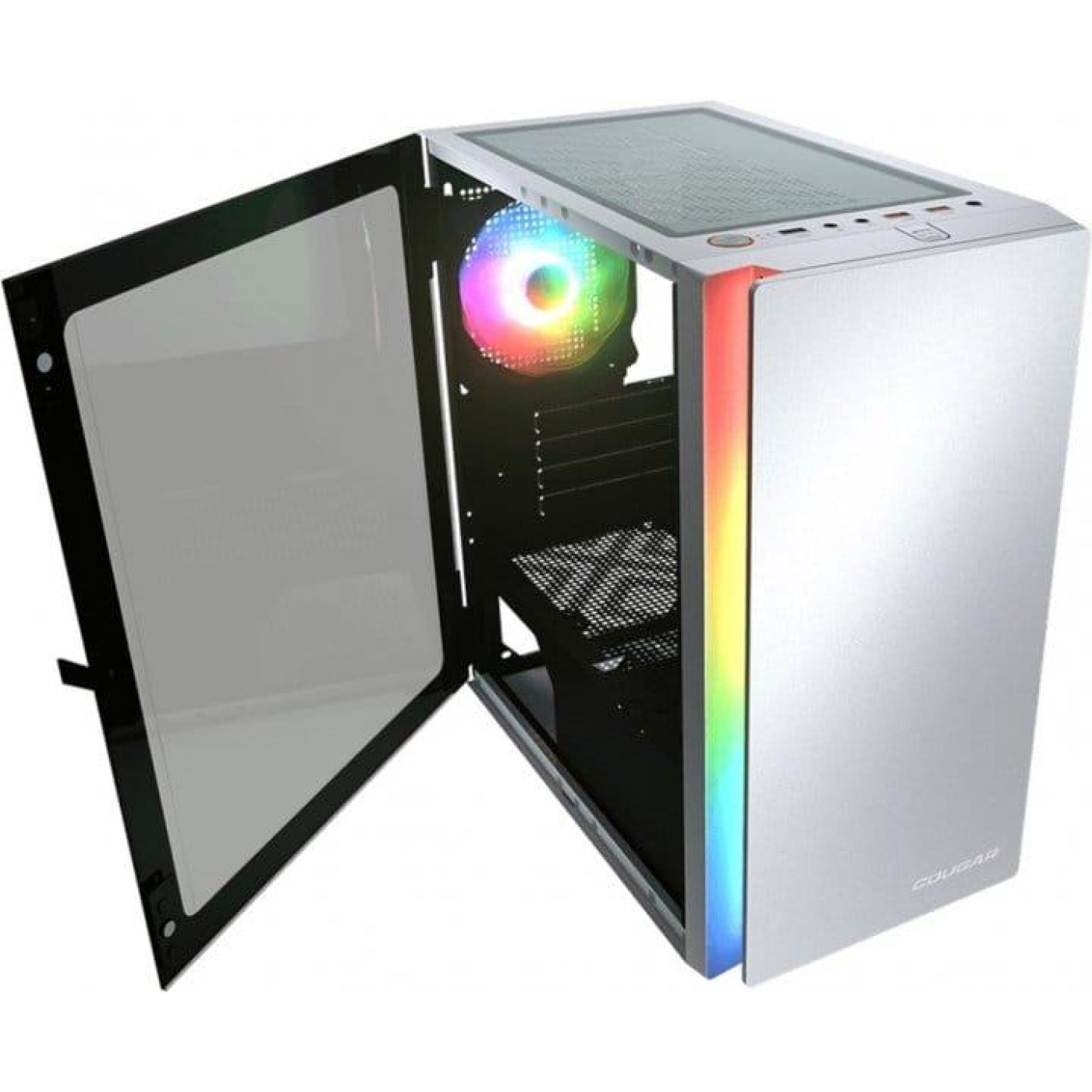 Корпус Cougar Purity RGB (White) (Purity RGB (White)) Без БП