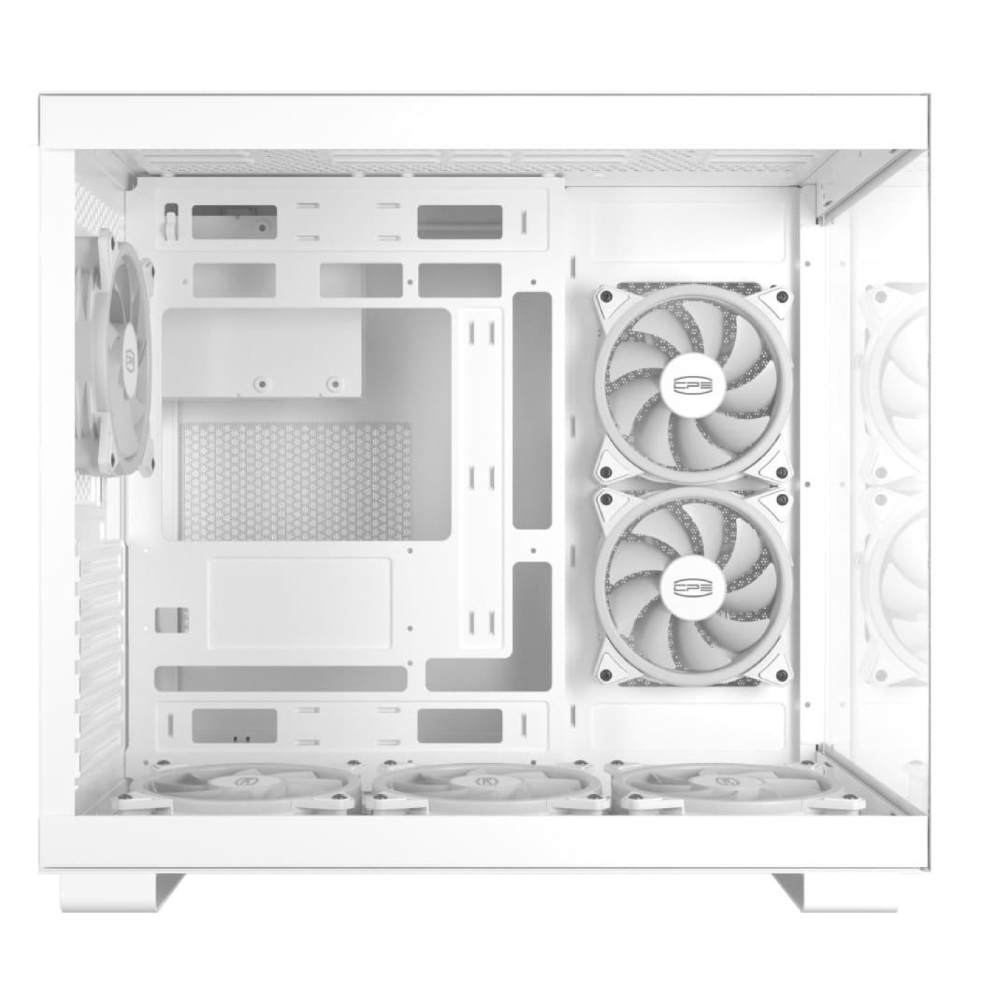 Корпус PcCooler PсCOOLER CPS білий ATX/Micro ATX/Mini-ITX (LxWxH)415x295x368мм/468*378*514мм (C3 T500 ARGB WH) Без БП