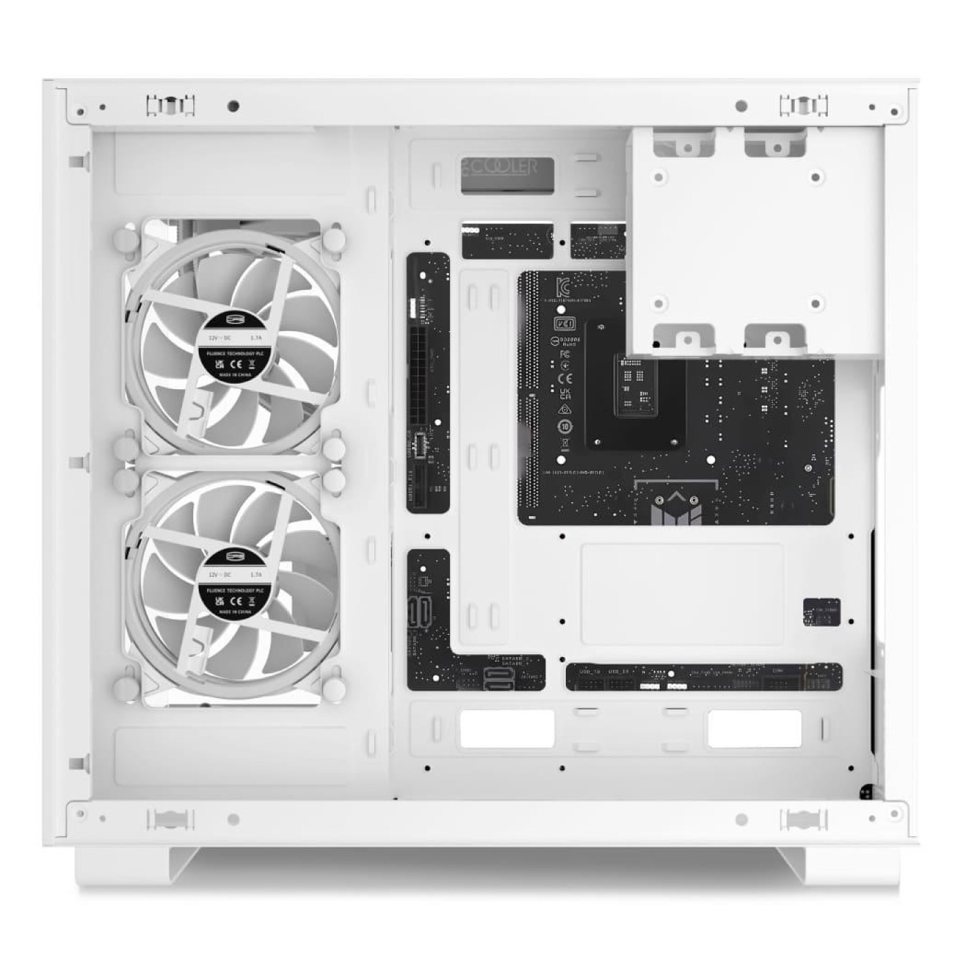 Корпус PcCooler PсCOOLER CPS білий ATX/Micro ATX/Mini-ITX (LxWxH)415x295x368мм/468*378*514мм (C3 T500 ARGB WH) Без БП
