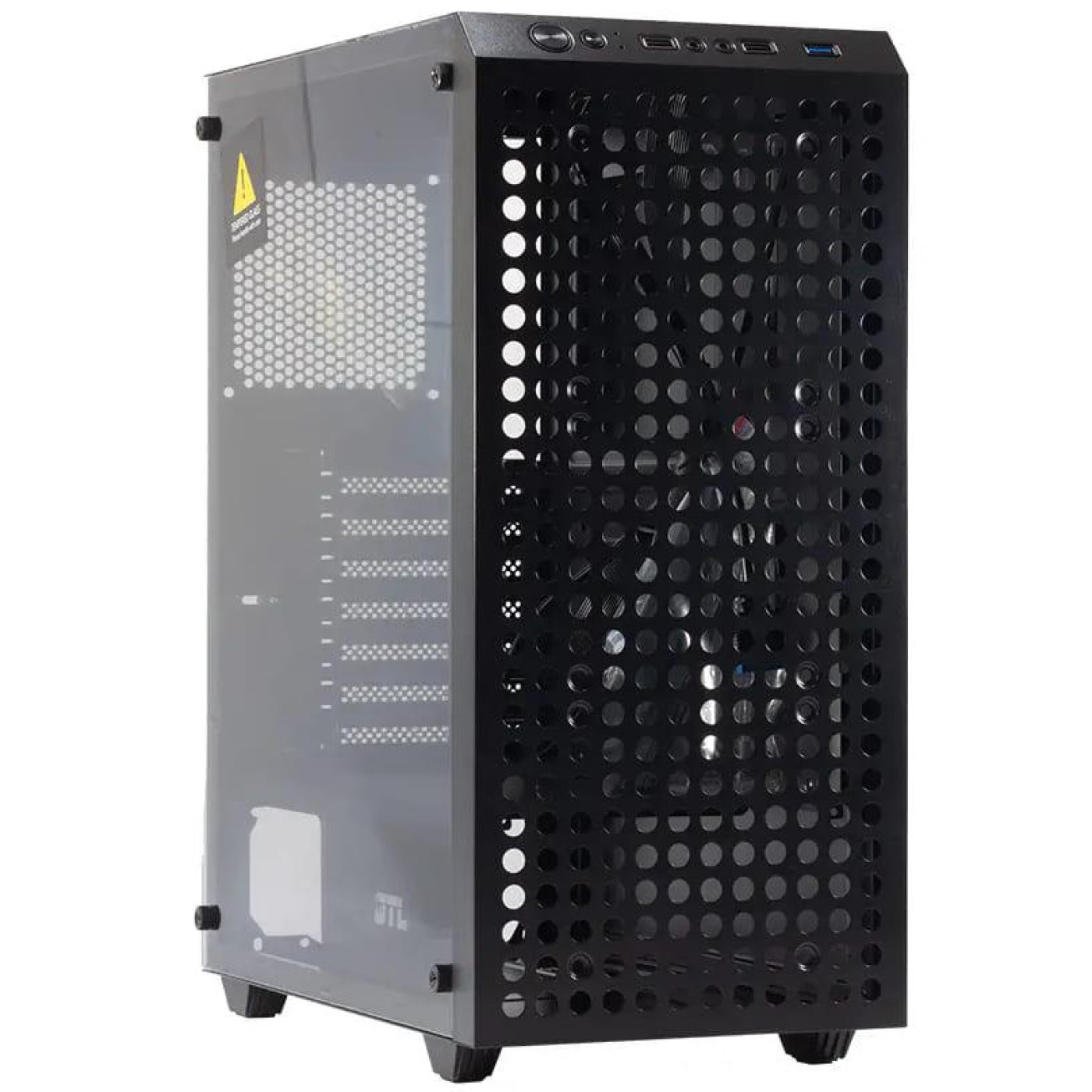 Корпус GTL 2625B2 Black, (2625B2) Без БП