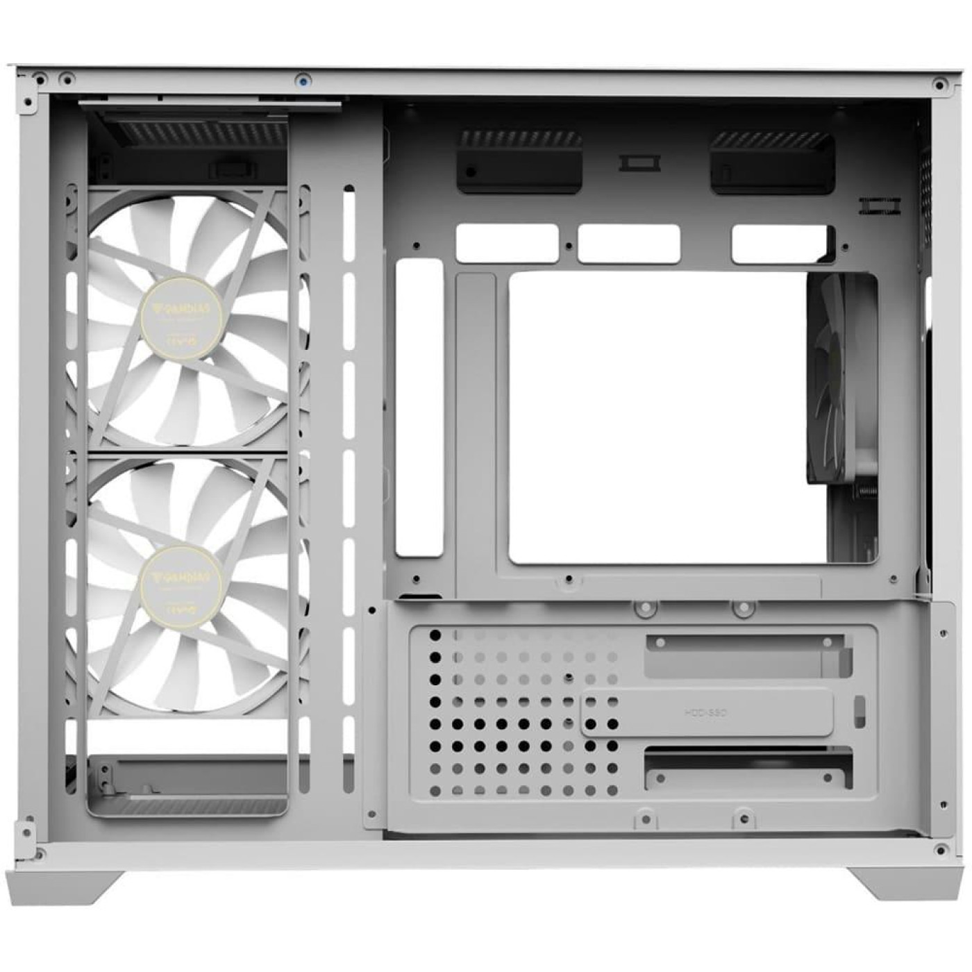 Корпус GAMDIAS AURA GC10M V2 WH ARGB (4711514503166)