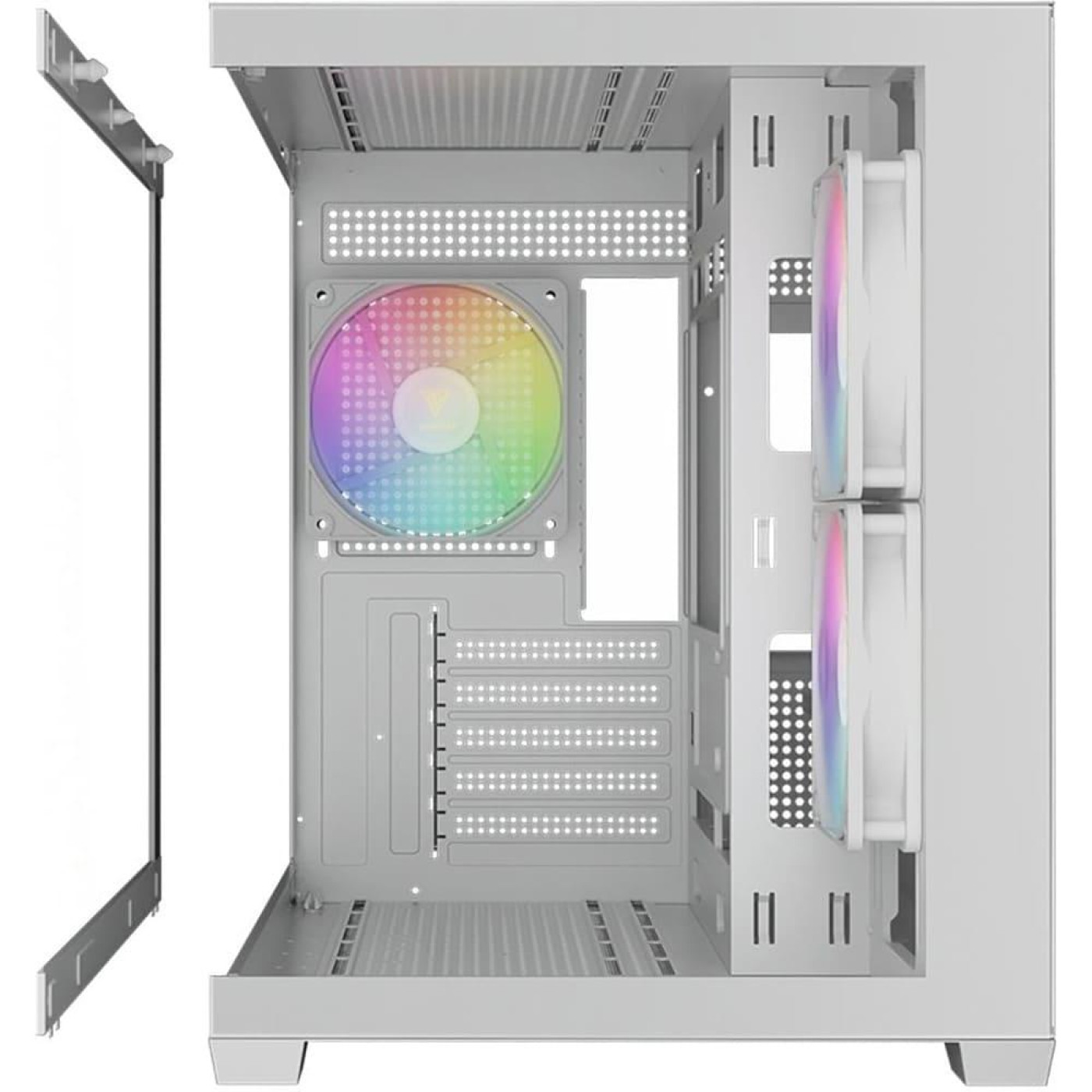 Корпус GAMDIAS AURA GC10M V2 WH ARGB (4711514503166)