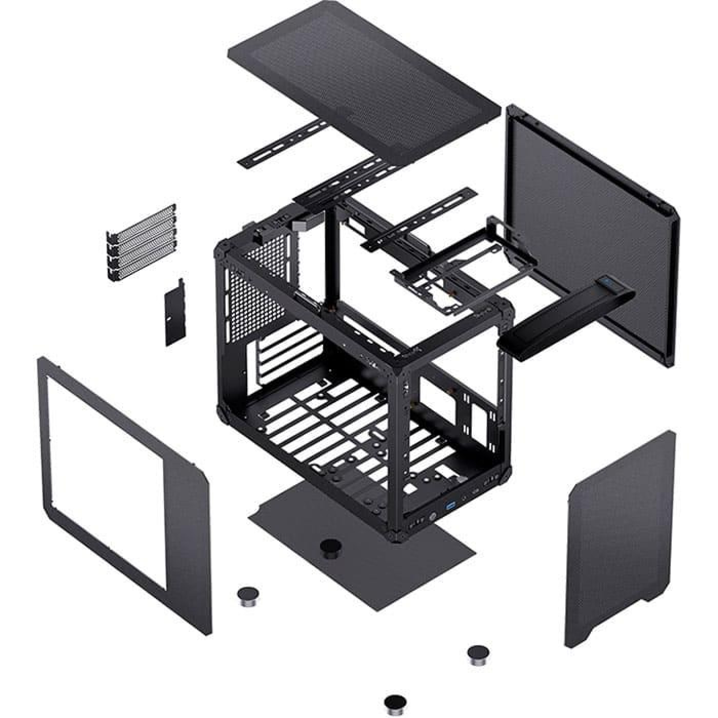 Корпус JONSBO C6 MAX Black
