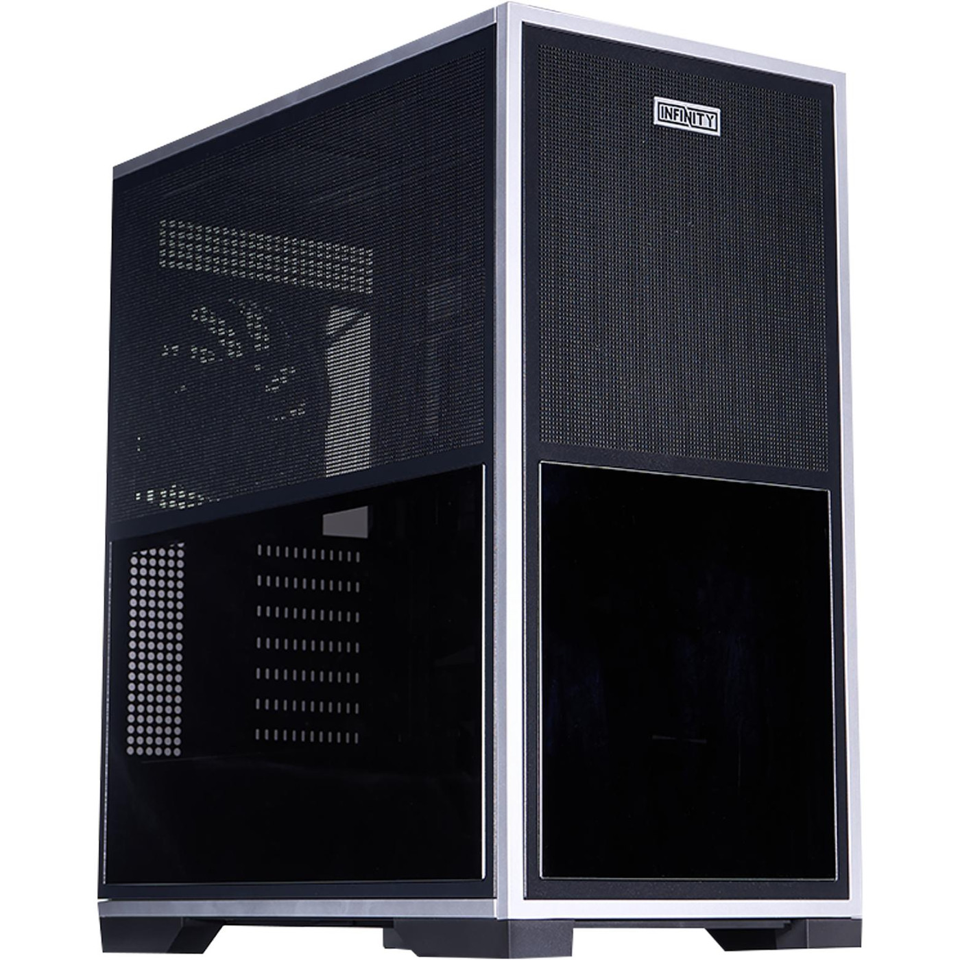Корпус 1stPlayer IF8-BK-4FO7-14 Black (IF8-BK-4FO7-14) Без БП