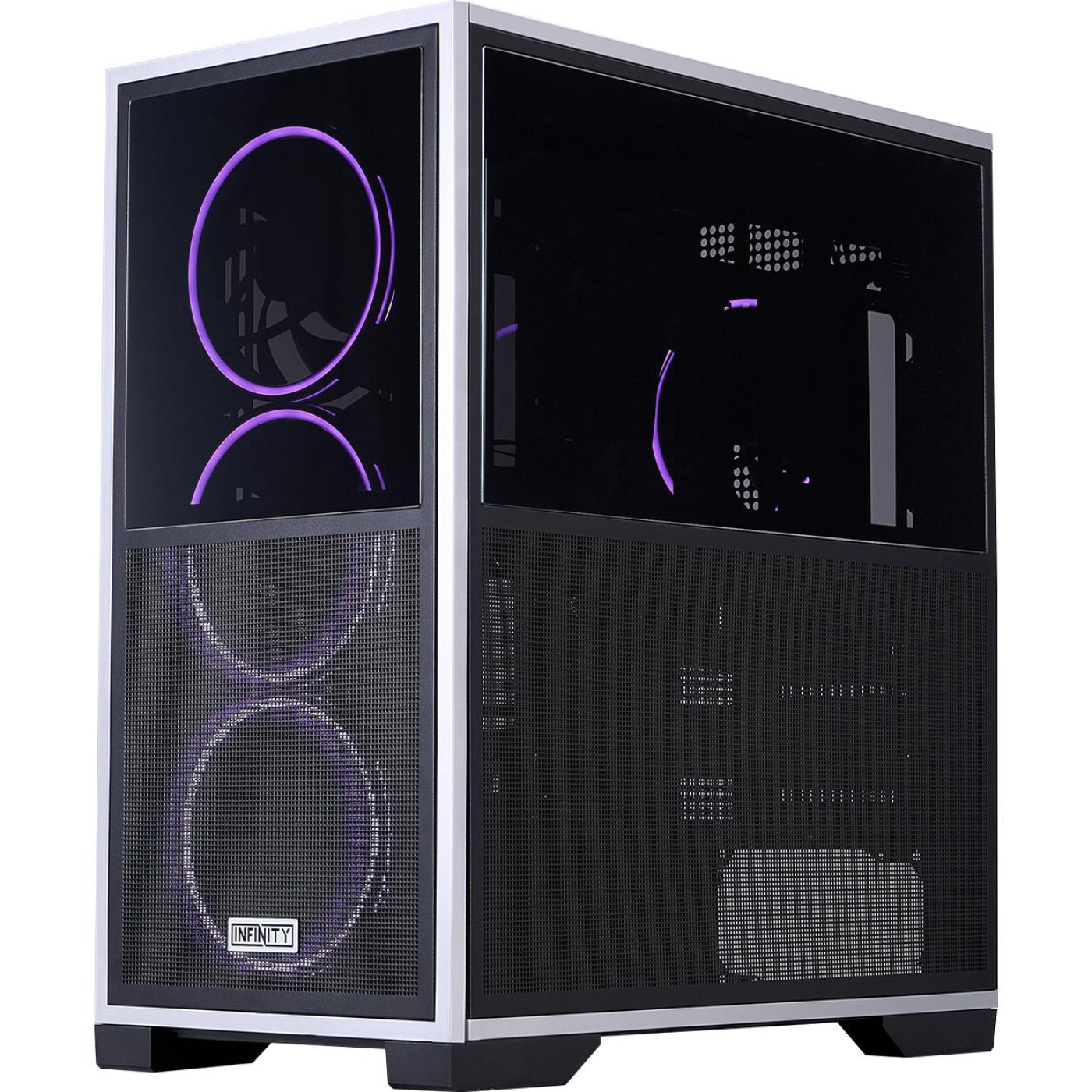 Корпус 1stPlayer IF8-BK-4FO7-14 Black (IF8-BK-4FO7-14) Без БП
