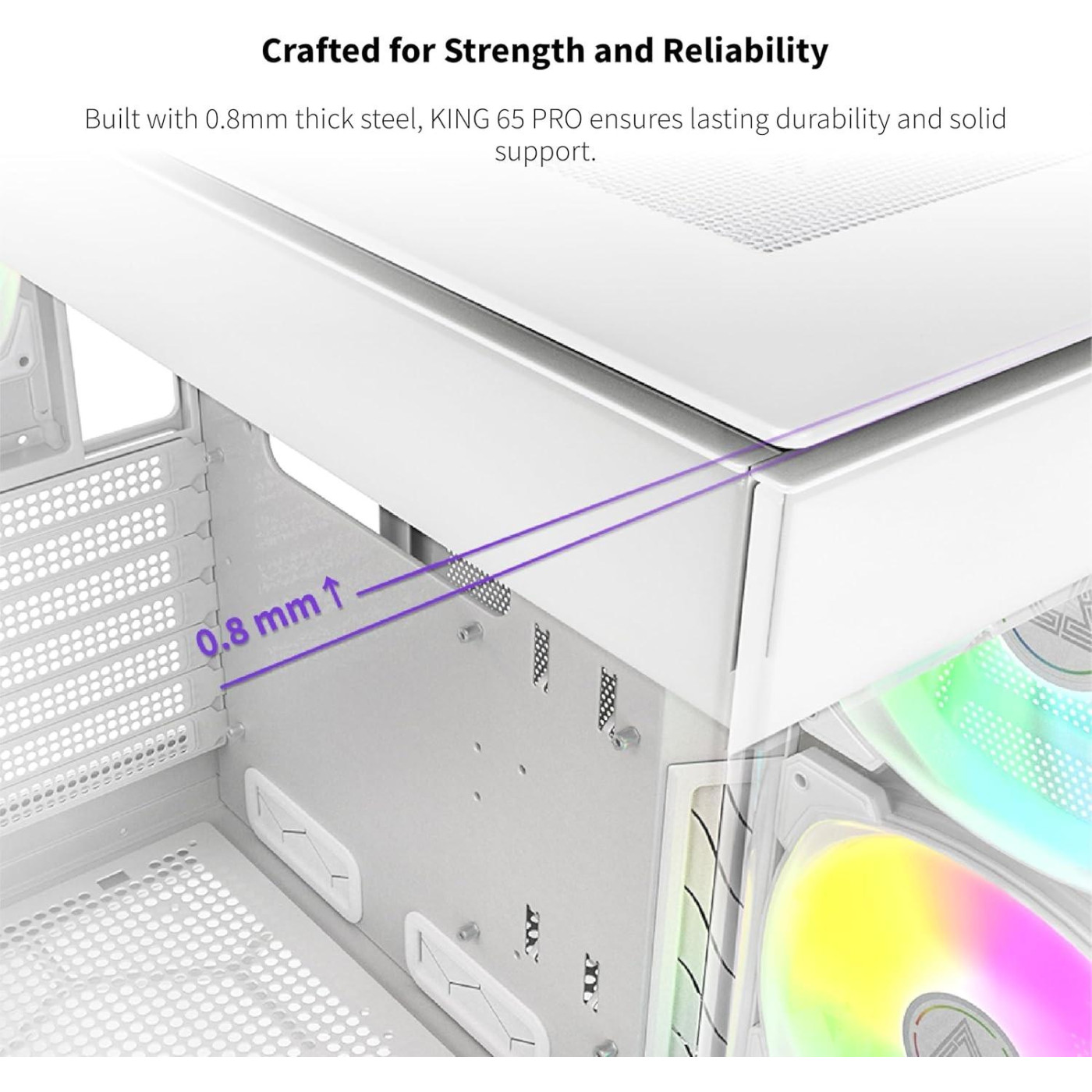 Корпус MONTECH KING 65 PRO White (KING 65 PRO (W)) Без БП