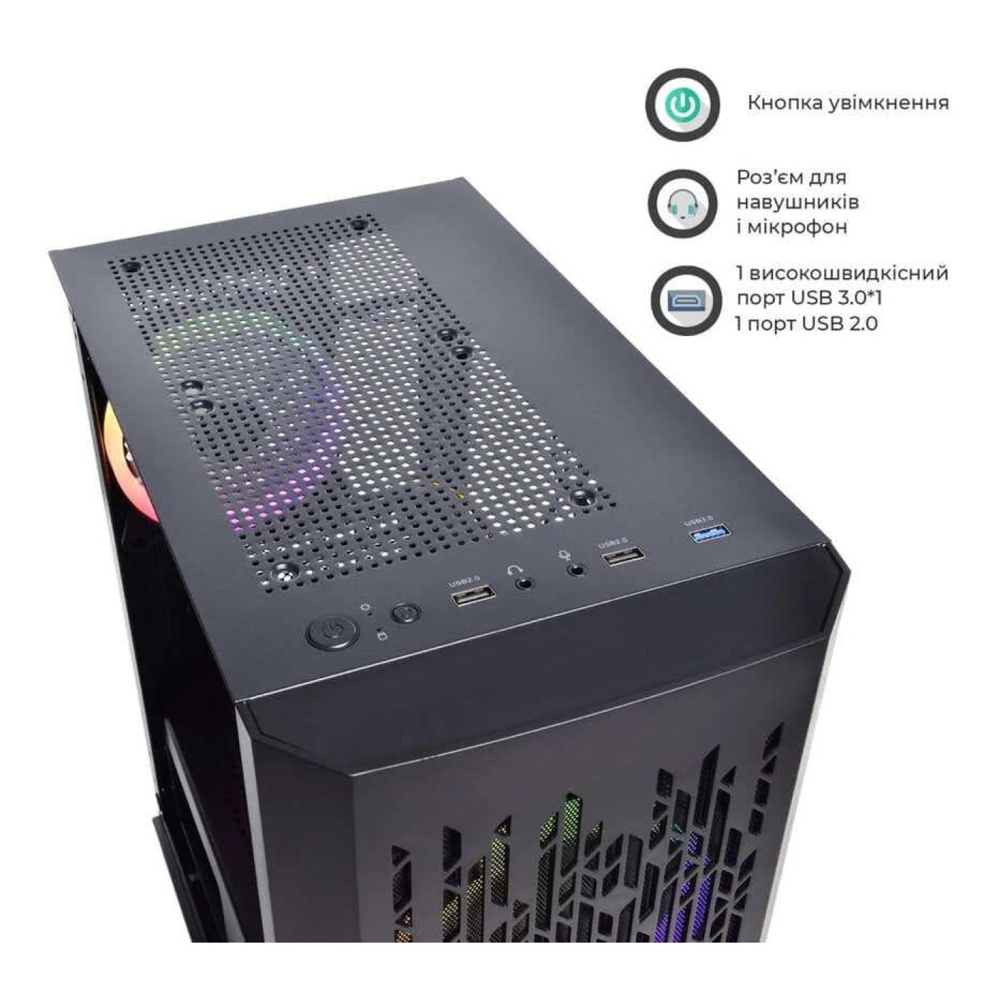 Корпус QUBE BLOCK Black (BLOCK_F5MU3)