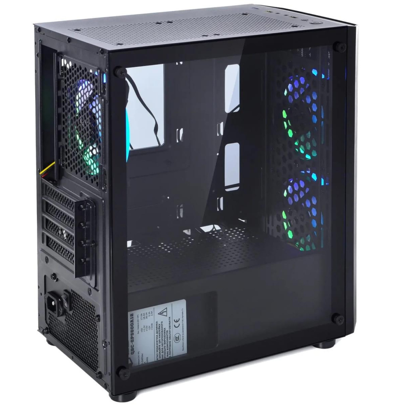 Корпус QUBE BLOCK Black (BLOCK_F5MU3)
