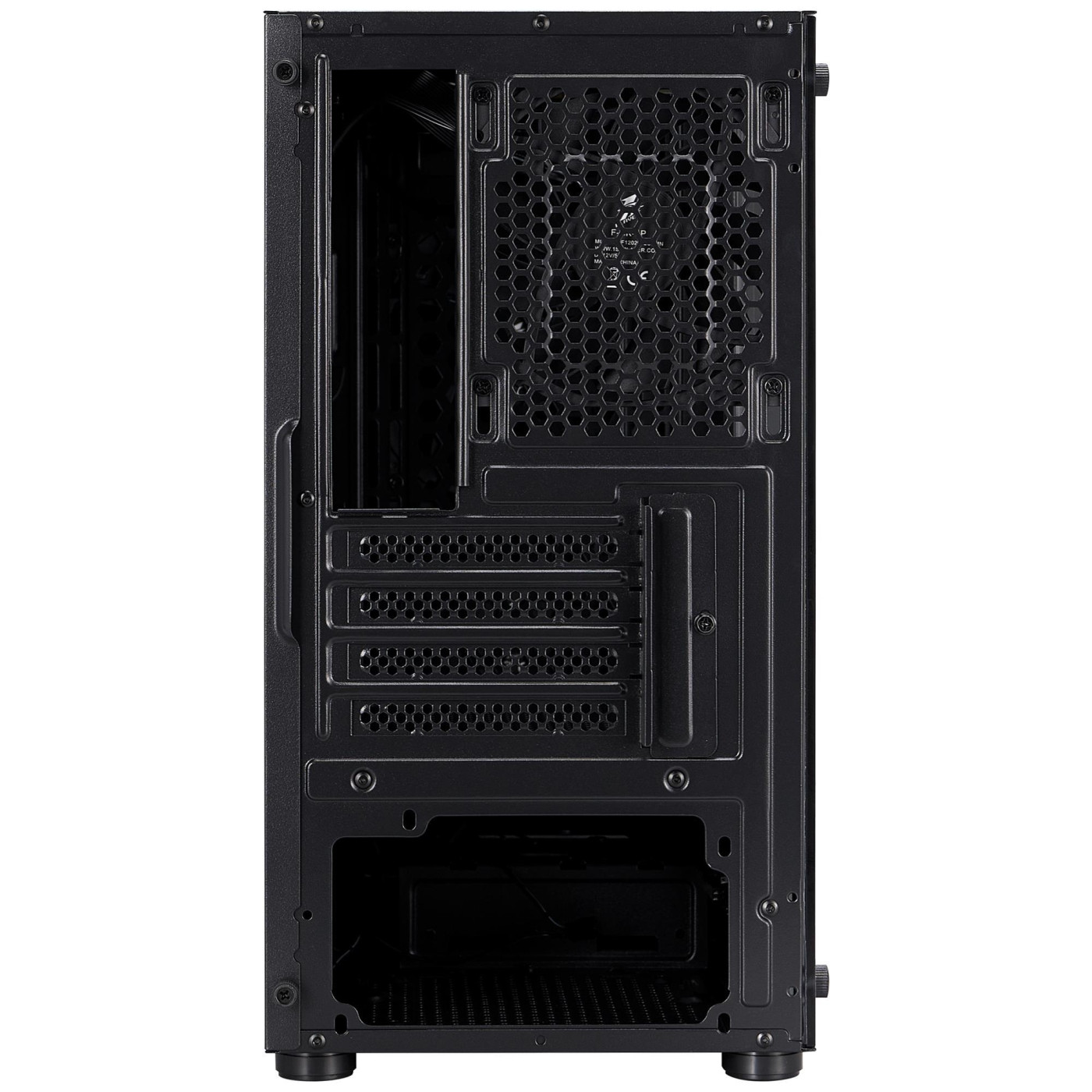Корпус 1stPlayer B5-M-BK-3F Black без БП (B5-M-BK-3F)