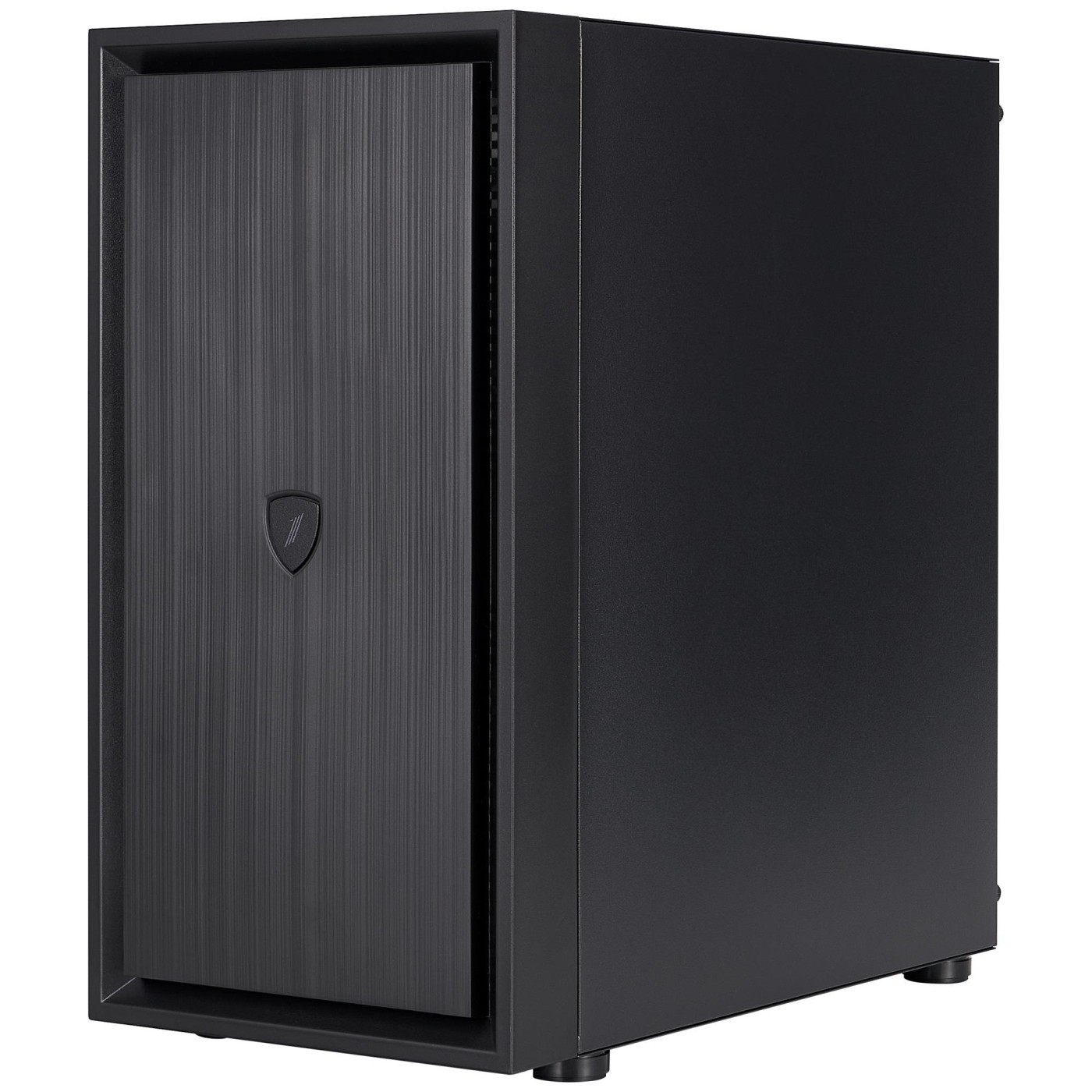 Корпус 1stPlayer B5-M-BK-3F Black без БП (B5-M-BK-3F)